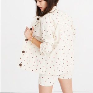 Madewell Strawberry Jacket NWT LE Collection ❤️